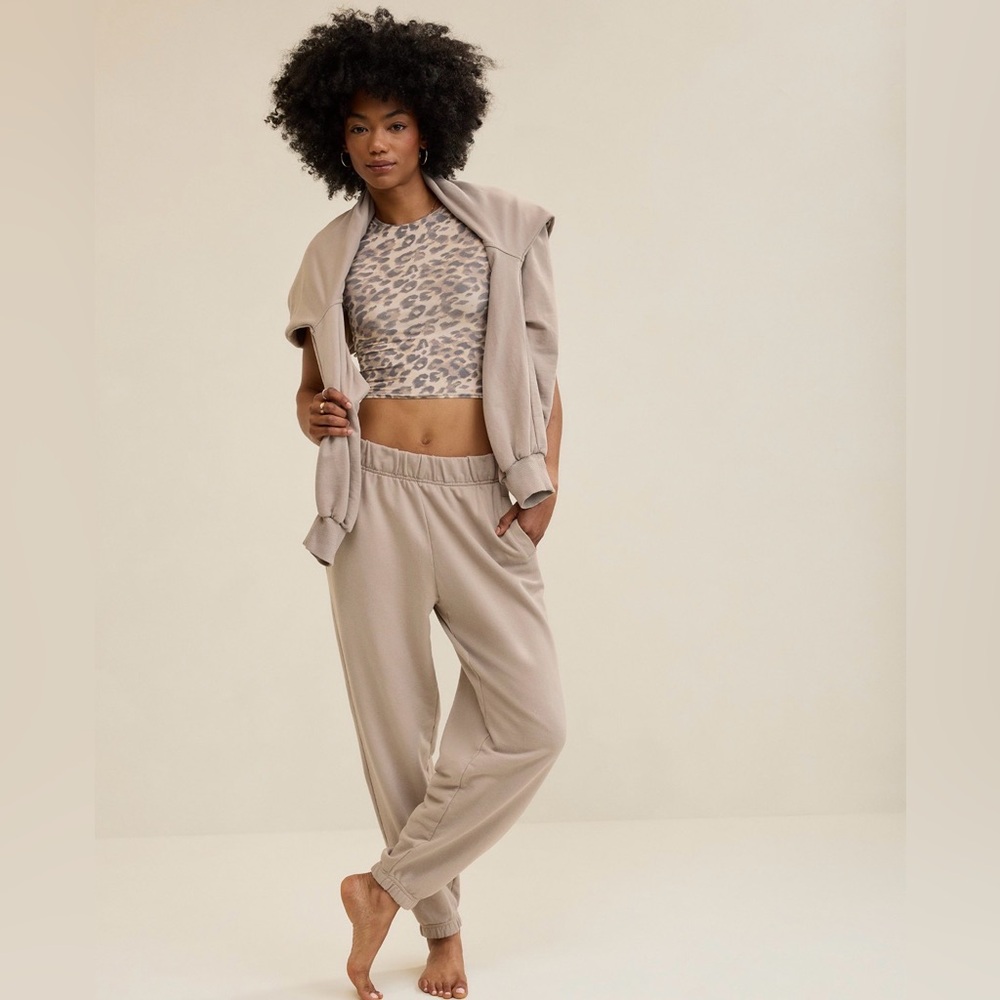 Aerie Taupe Joggers